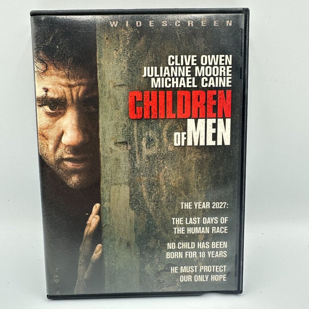 Children Of Men DVD 2006 Clive Owen Julianne Moore Drama Sci-Fi Widescreen